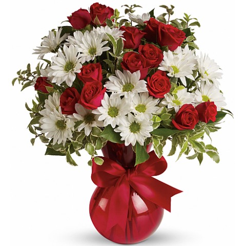 Scarlet White Bouquet
